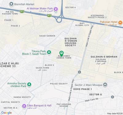 This Is Your Chance To Buy Commercial Plot In Karachi Main 200 Ft Road