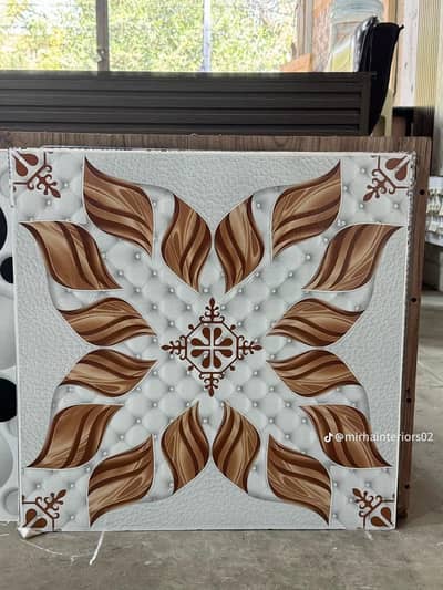 Ceiling 2x2-Office ceiling design-Gola border-Spanish work-Pop ceiling