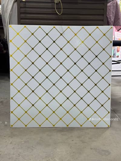 Ceiling 2x2-Office ceiling design-Gola border-Spanish work-Pop ceiling