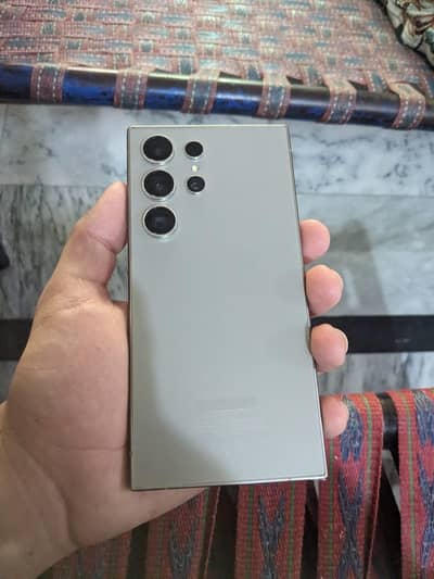 Samsung Mobile S24 Ultra With box 12/256