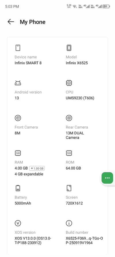 Infinix Smart 8