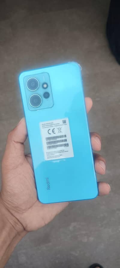 REDMI NOTE 12 10/10 A+ CONDITION WITH BOX + ALL ACCESSORIES