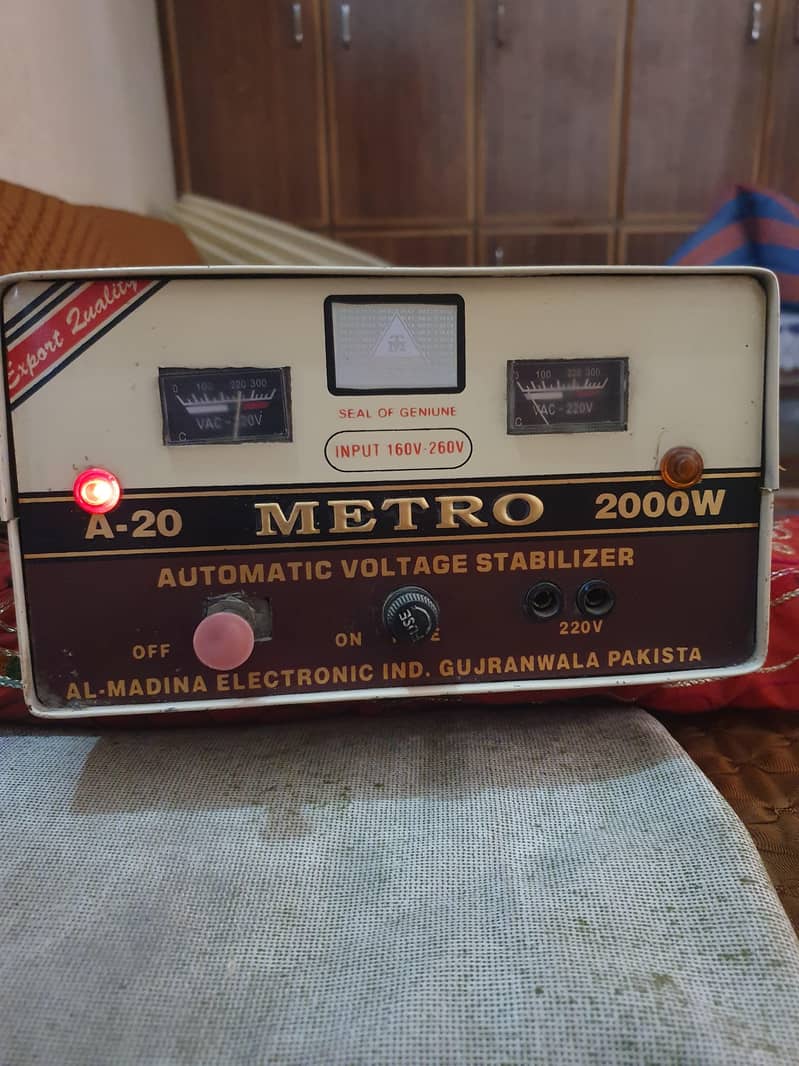 automatic voltage stabiliser 2000watt original 3