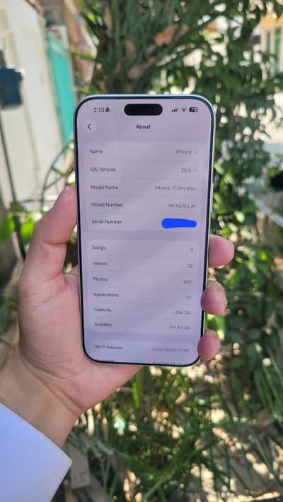 Apple iPhone 17 Pro Max