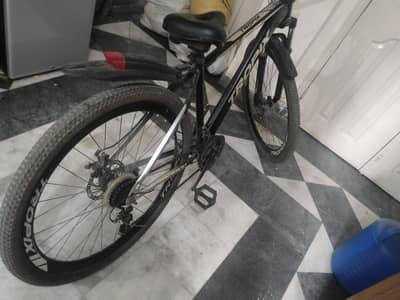 Tropix Blue Gray Bicycle with Gears