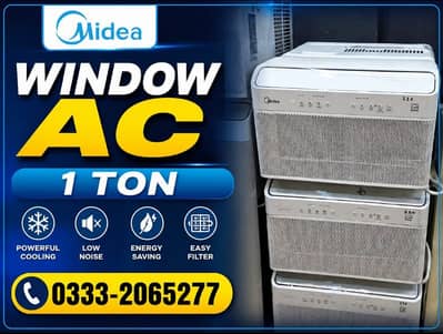 Midea 1 ton 110 220 volt window Ship Ac portable inverter
