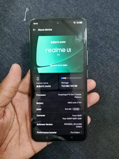 Realme GT 5 snapdragon 8 gen 2