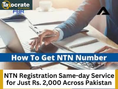 Get NTN Registration fbr in 2k only
