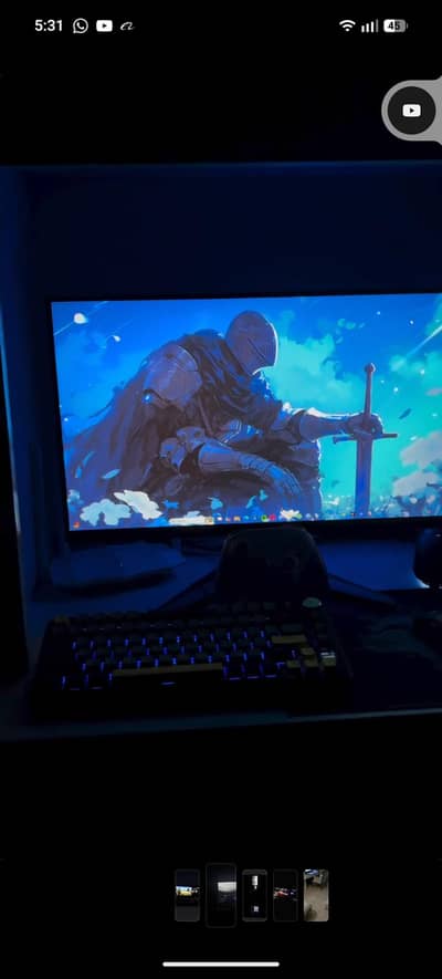 MSI G255F 180hz monitor