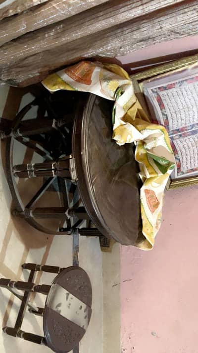Dining table with chairs