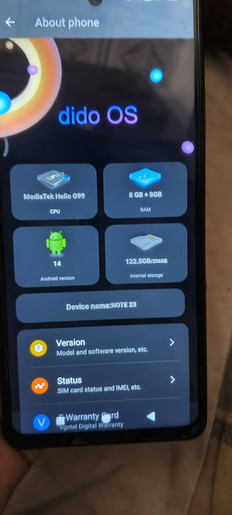vgo tel note 23 2