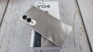 Vivo Y04 complete box + Charger 4+4gb 128gb 10/10 condition Gold Color