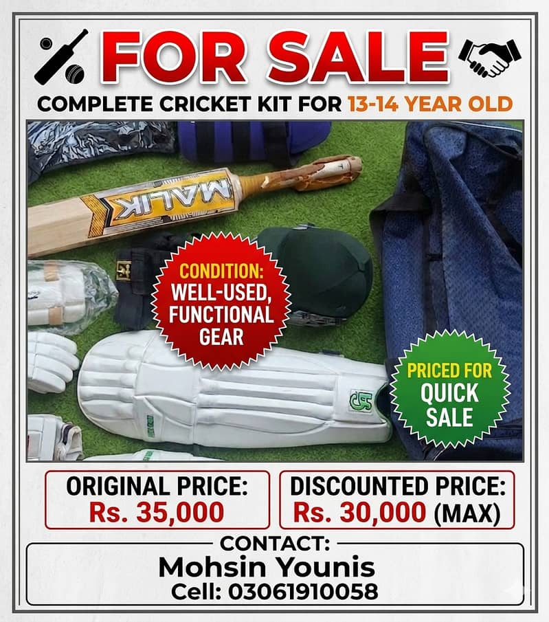 Cricket Kit 9