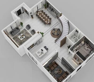 1 bed room with attached bath room Apartment for Exchange in islamabad