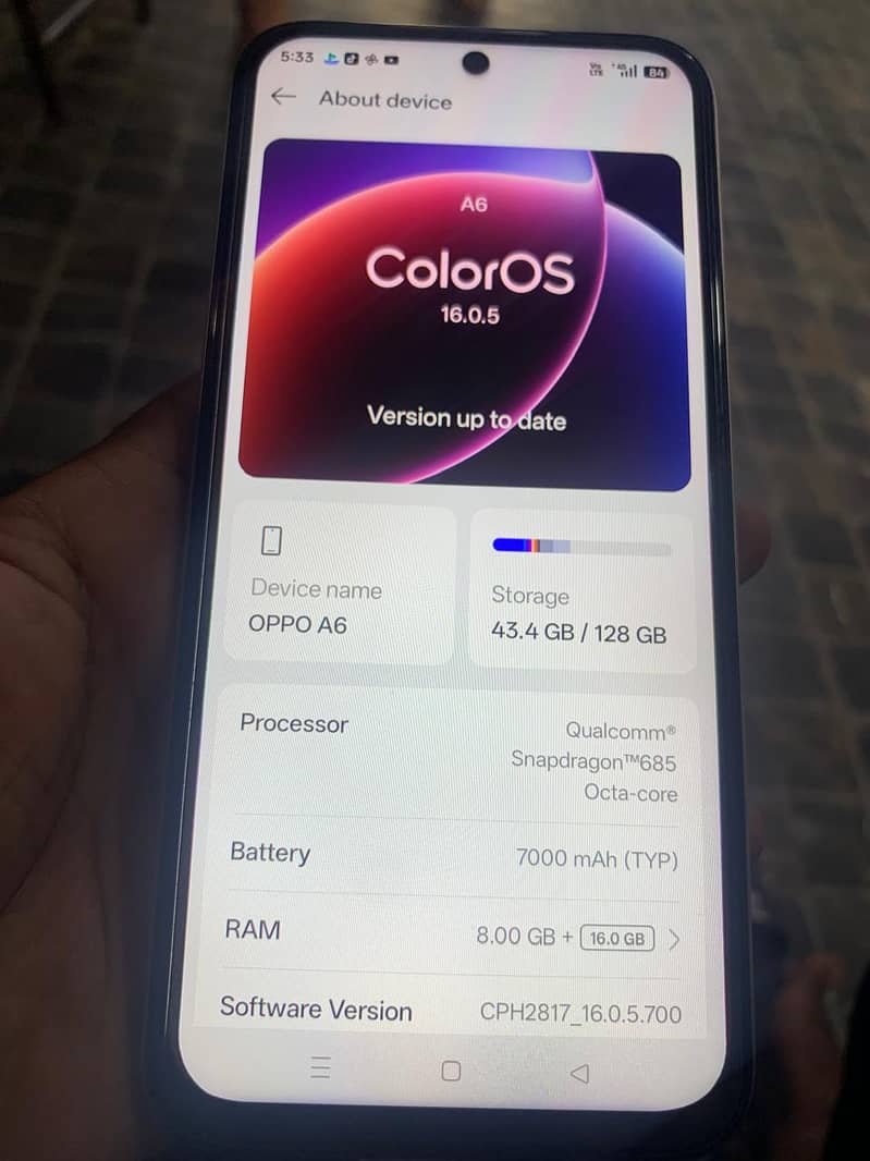 OPPO A6 6