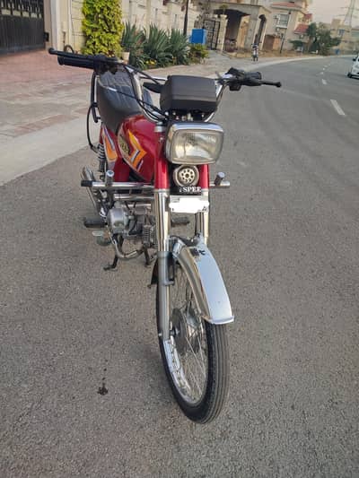Motorcycle 70cc / Hispeed/ genuine bike/ god condition/ urgent sale