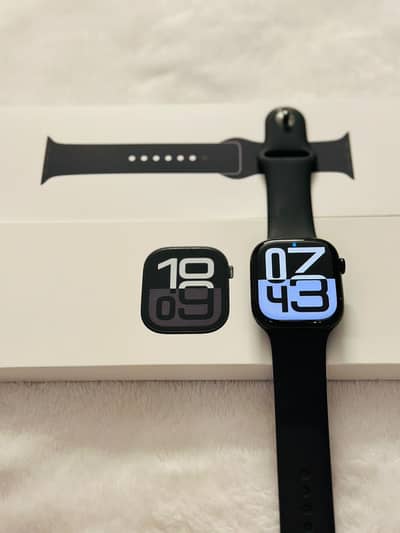 Apple series 10 GPS 46mm jet black color