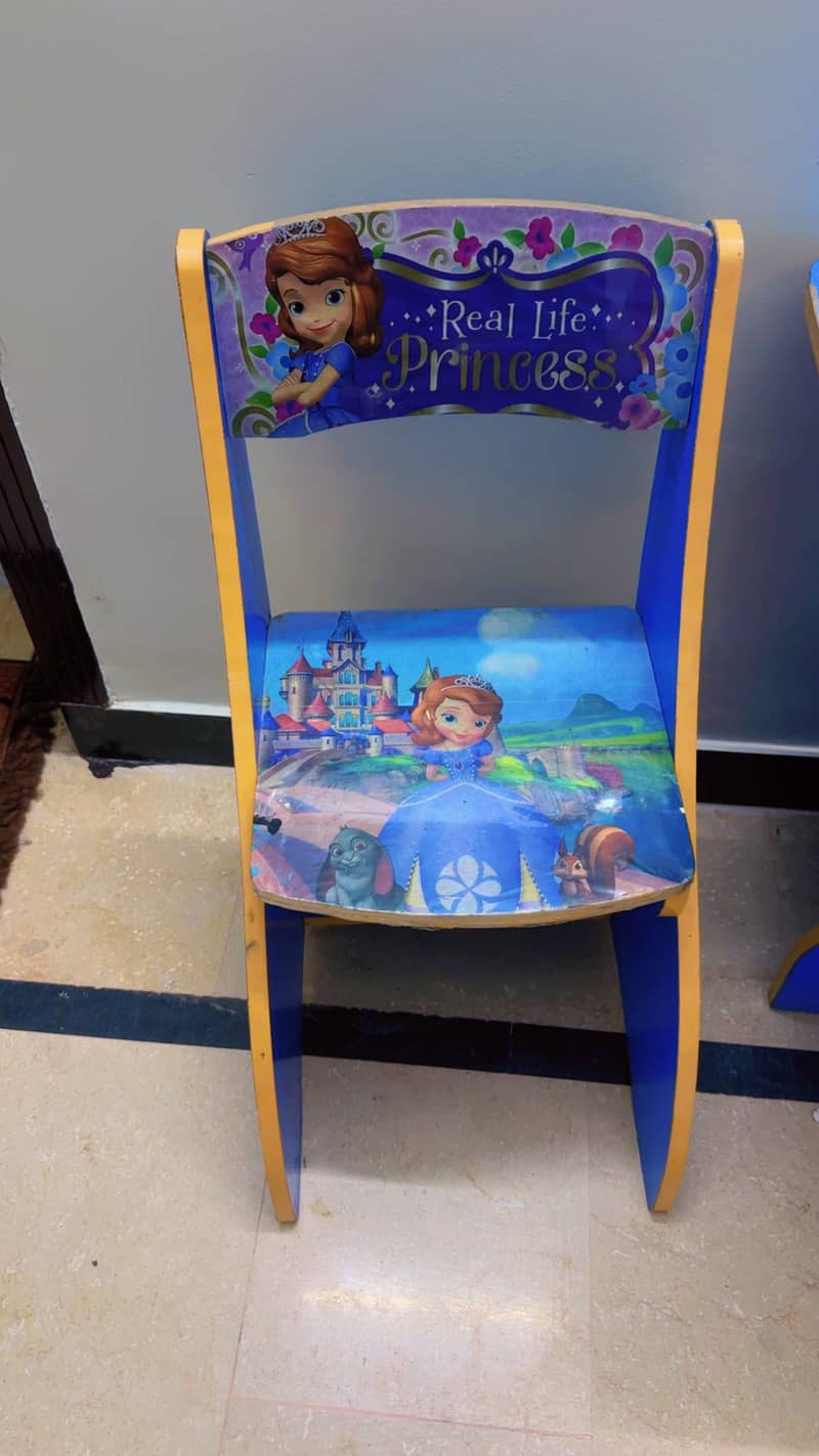 Kids study table set  Sofia 1