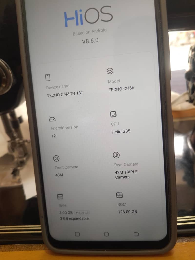 Tecno Camon 18t 1