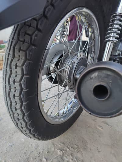 crown 125 self start 5 gear