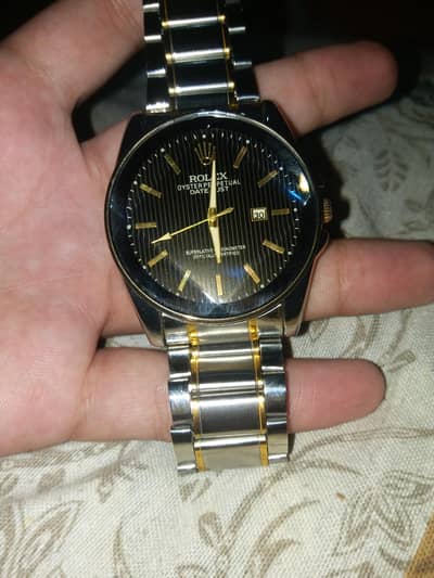 rolex oyster perpetual steel strip new conditions