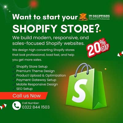 Shopify Store Design | Professional Setup | online store | website