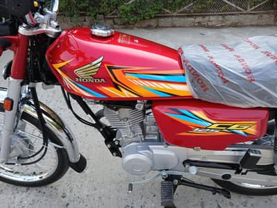 Honda CG125 model 2026 Islamabad number 03055228242