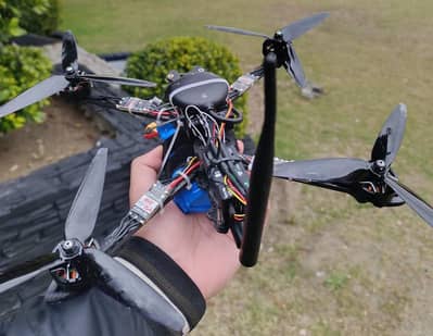 CUSTOM FPV DRONES SWARM 7 INCHES 3 QUADCOPTERS