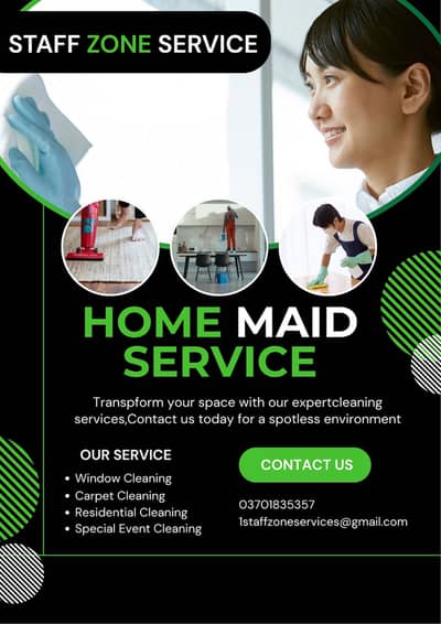 Maids, Helpers, Babysitters, Patient Attendants, Nurses, Cook, Drivers