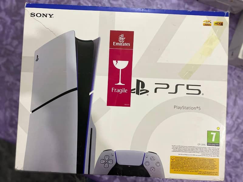 PS5 Slim Game Disk Edition  2 Controlar Complete Box 0
