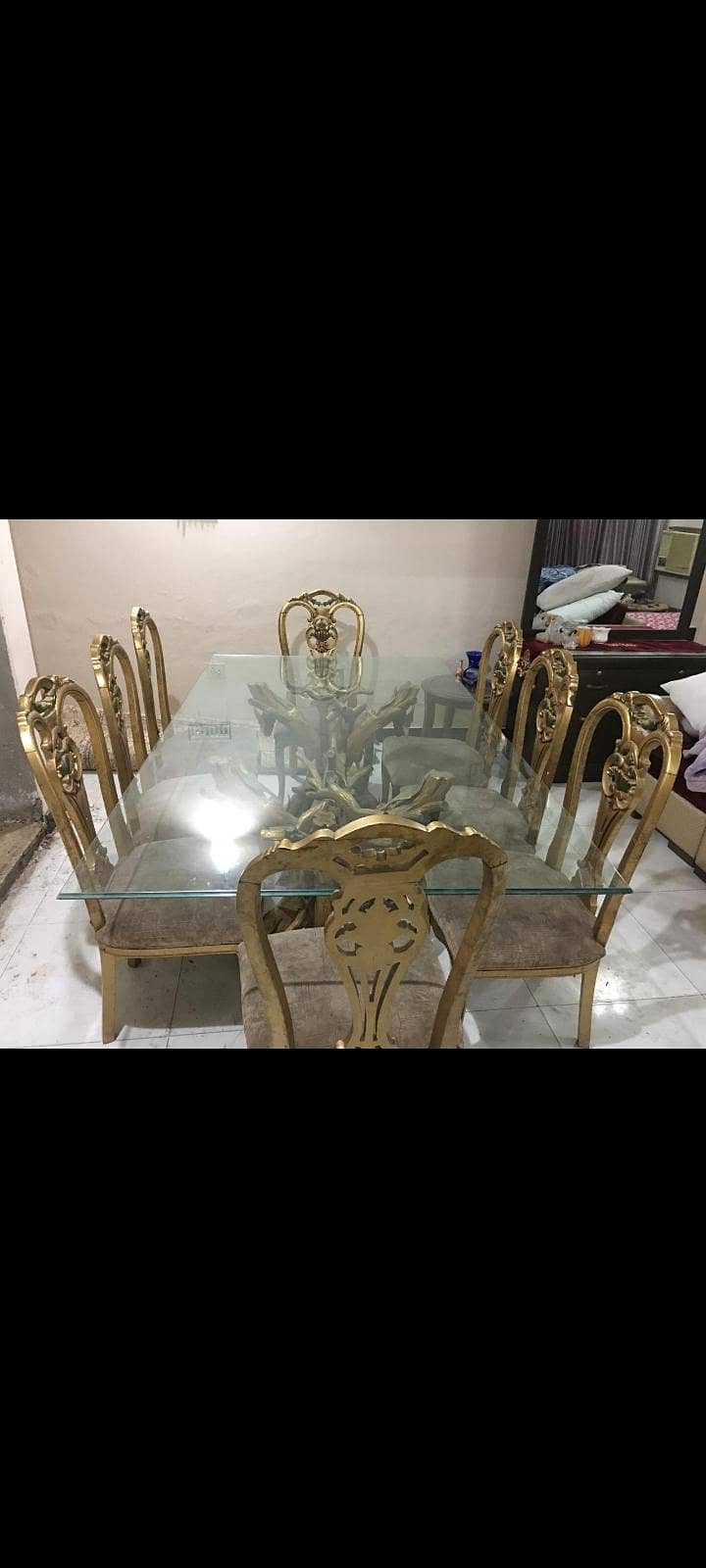 dinning table with chairs 2