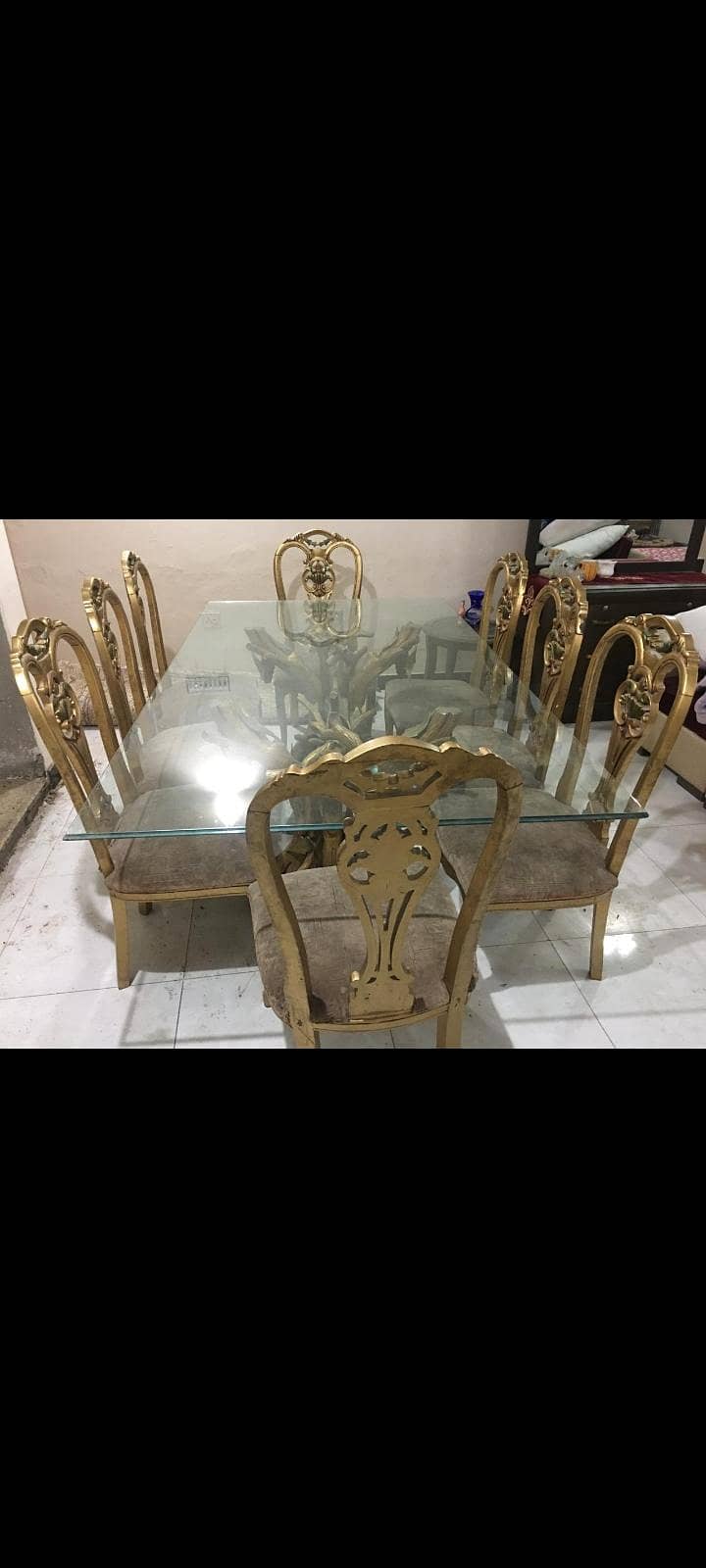 dinning table with chairs 4