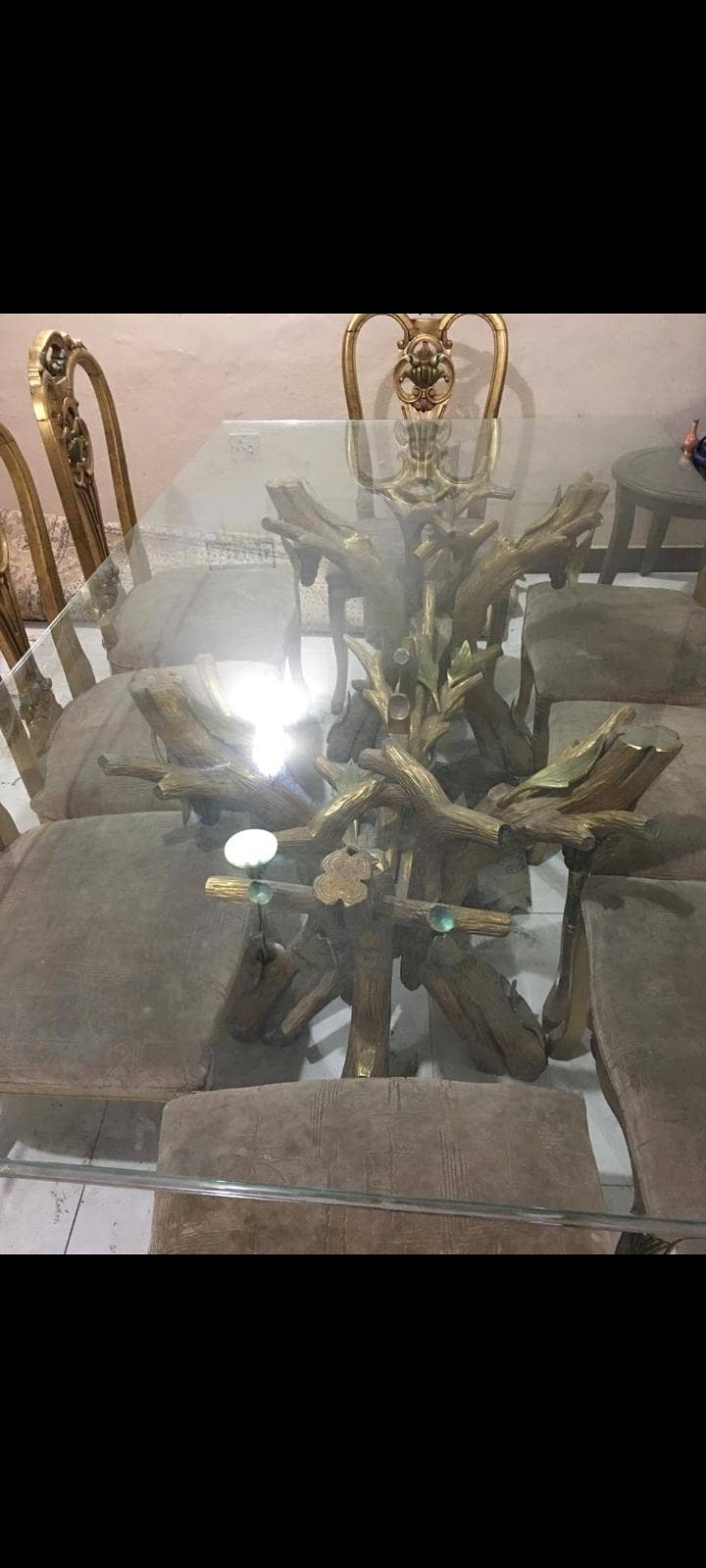 dinning table with chairs 5