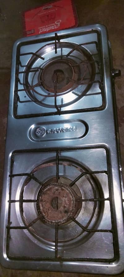 Double sided chulah 1 month used only