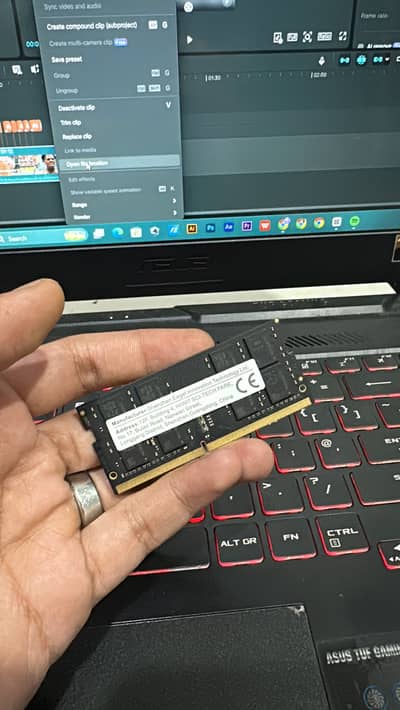 Eaget 16GB RAM box open freshly import from UK. 3200mghz. DDR4