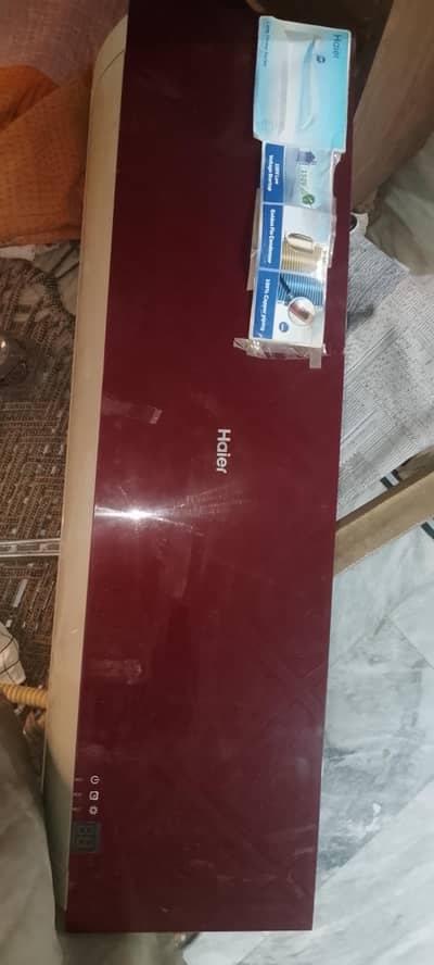 Haier 1.5 New condition warranty card daba available