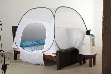 Close Comfort Portable AC with Igloo Tent  Mini AC