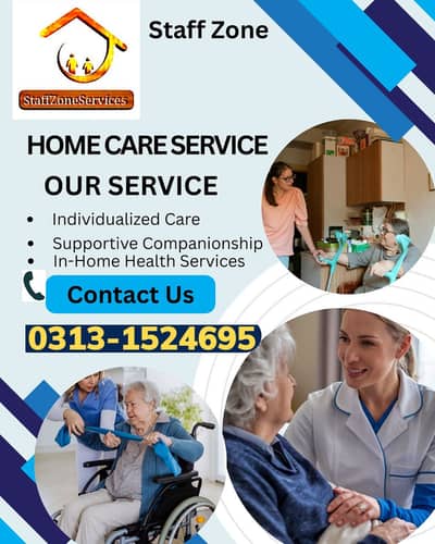 Patient Attendant, Male Female Nurses, Ayya, caretaker, caregiver,Staf
