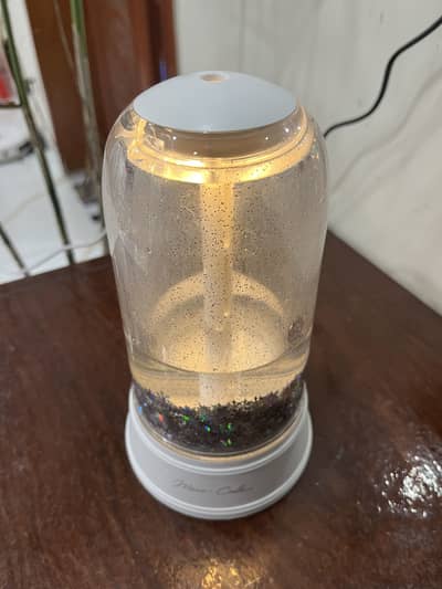 Brand new imported korean mono cube snow globe humdifier/LED Mood lamp