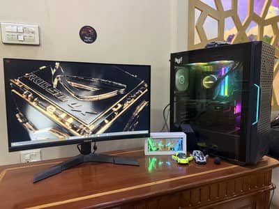 Gaming Pc (Moniter And CPU)