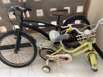 2 kids bi-cycle for sale