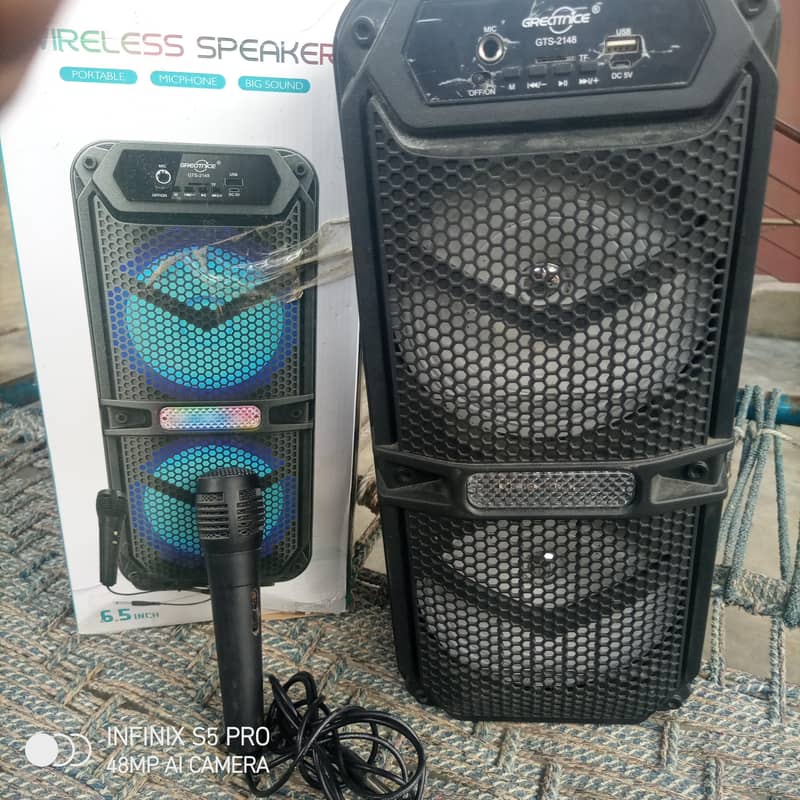NEW WIRELESS SPEAKER EITH MIC 3
