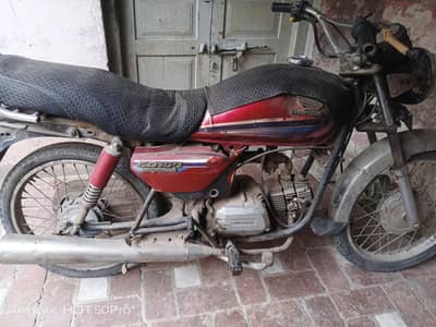 Honda 100 for changing in electric bike