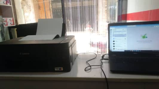 Printing and  designing and cctv  Shop for Sale with All Materiel