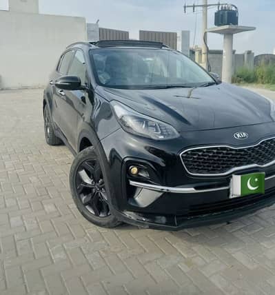 KIA Sportage 2021 22 ki registered BMB jewan Black room Home use car