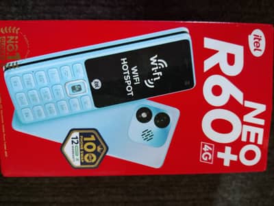 Itel Neo R60+ 4G , used for only 2 weeks, bought a month ago.