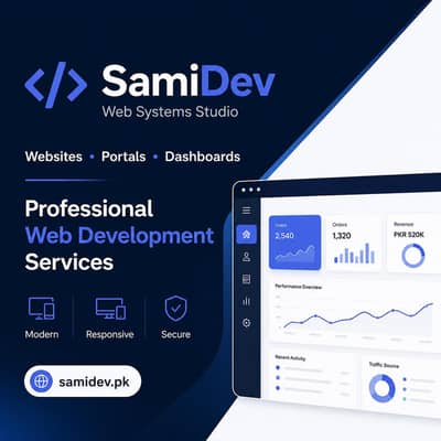 Business Websites & Web Portals & Dashboards