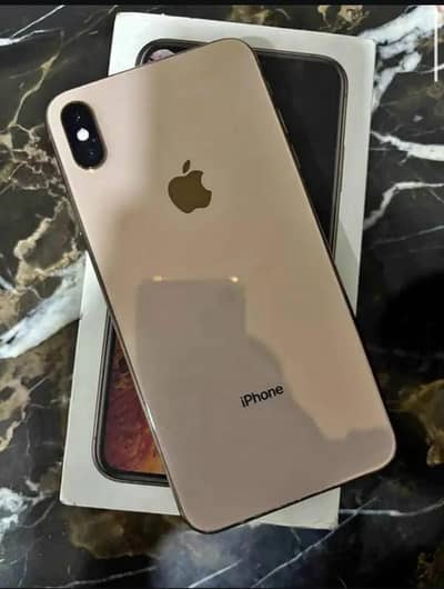 Apple Iphone X's Max 256 GB PTA Approved Gold ( 03327046926 WhatsApp