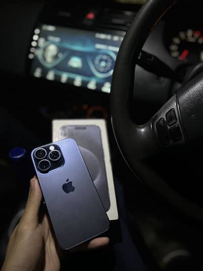 Apple iPhone 15 Pro jv 256 with box