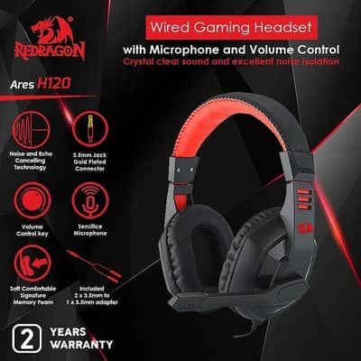 Redragon h120 Gaming headset